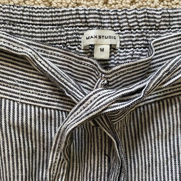 Max Studio Stripped Pants - Picture 2 of 4